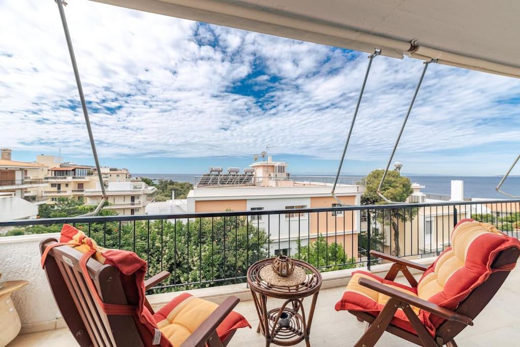 Seaside Escape Apartment Saronida Exterior foto
